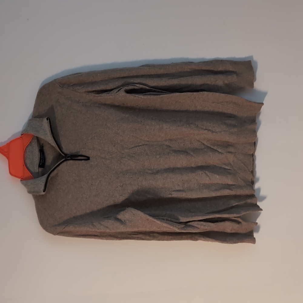 Filippo Riberti Italian wool 1/4 zip sweater pull over XL